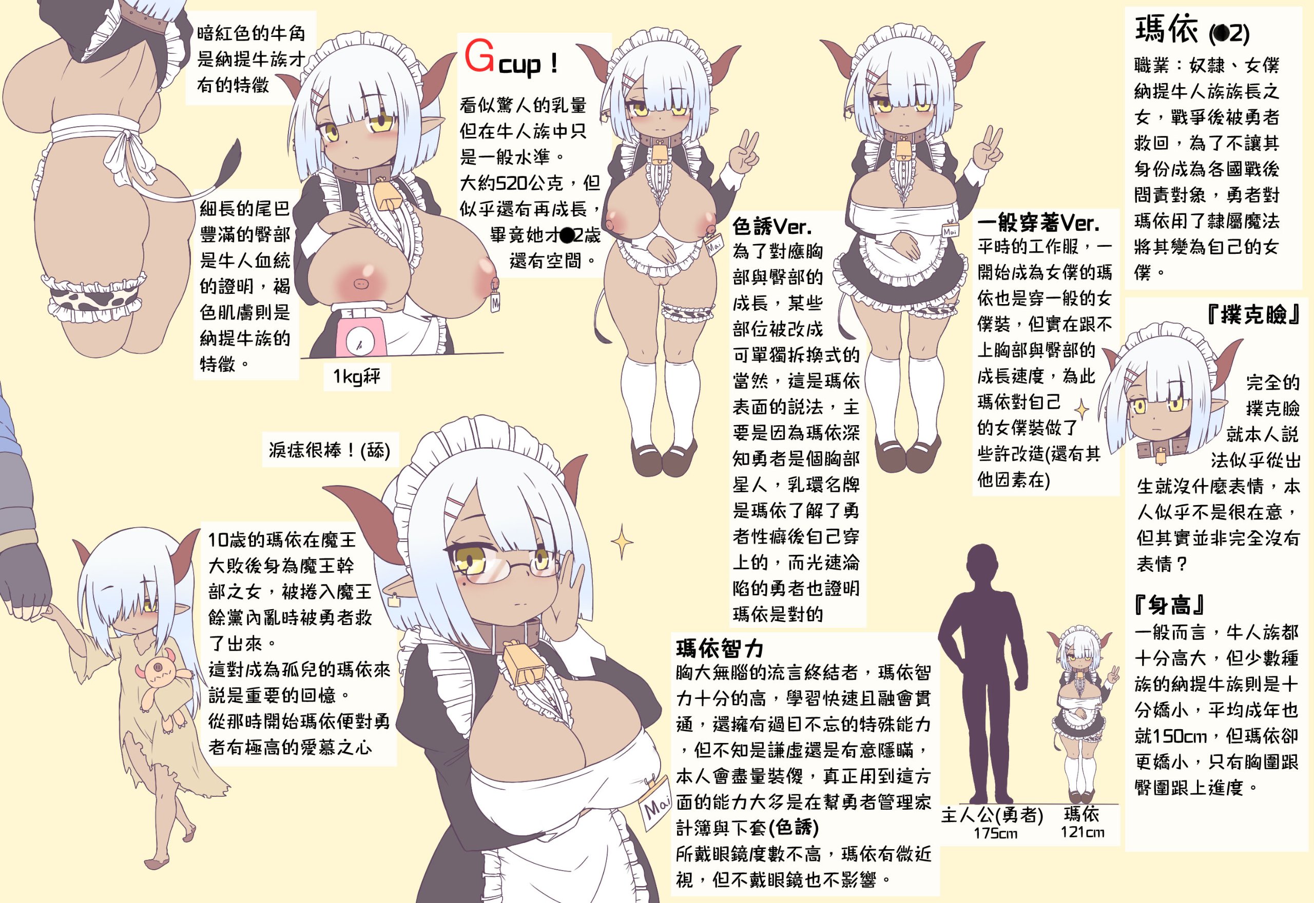 [KAGO｜加護] Ushi musume maido Mai｜牛女僕瑪依 十天後會解除催眠的勇者 [中国語] [無修正] - ACG168