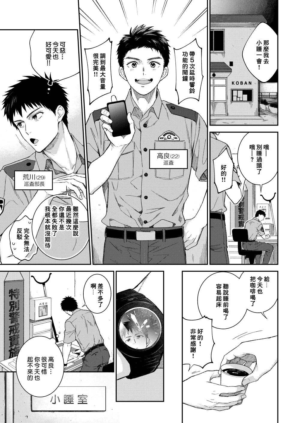 [パンダ4号 (志摩京佑)] 警●官×警●官漫画をまとめました [中国翻訳] [DL版] – ACG168