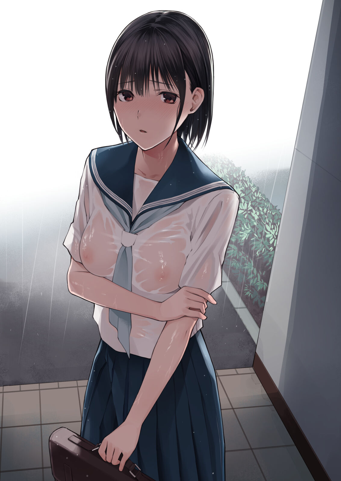 [チーム☆ラッキー] 雨の日は、ほんのり乳首 [配菜改圖沒有黑條抄人] [DL版] – ACG168