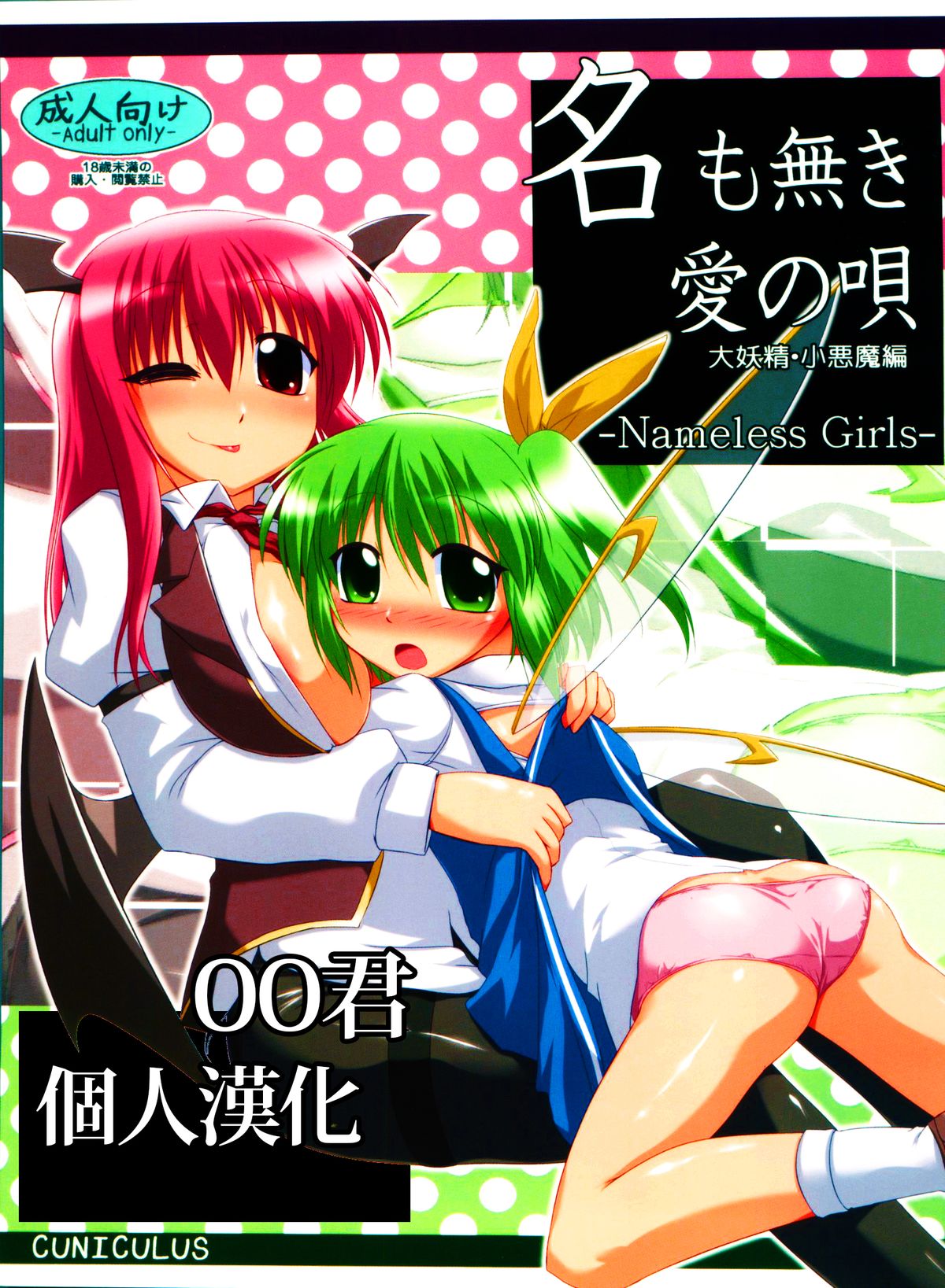 [oo君個人漢化] (例大祭8) [CUNICULUS (ヨシタマ)] 名も無き愛の唄 大妖精・小悪魔編 (東方Project) - ACG168