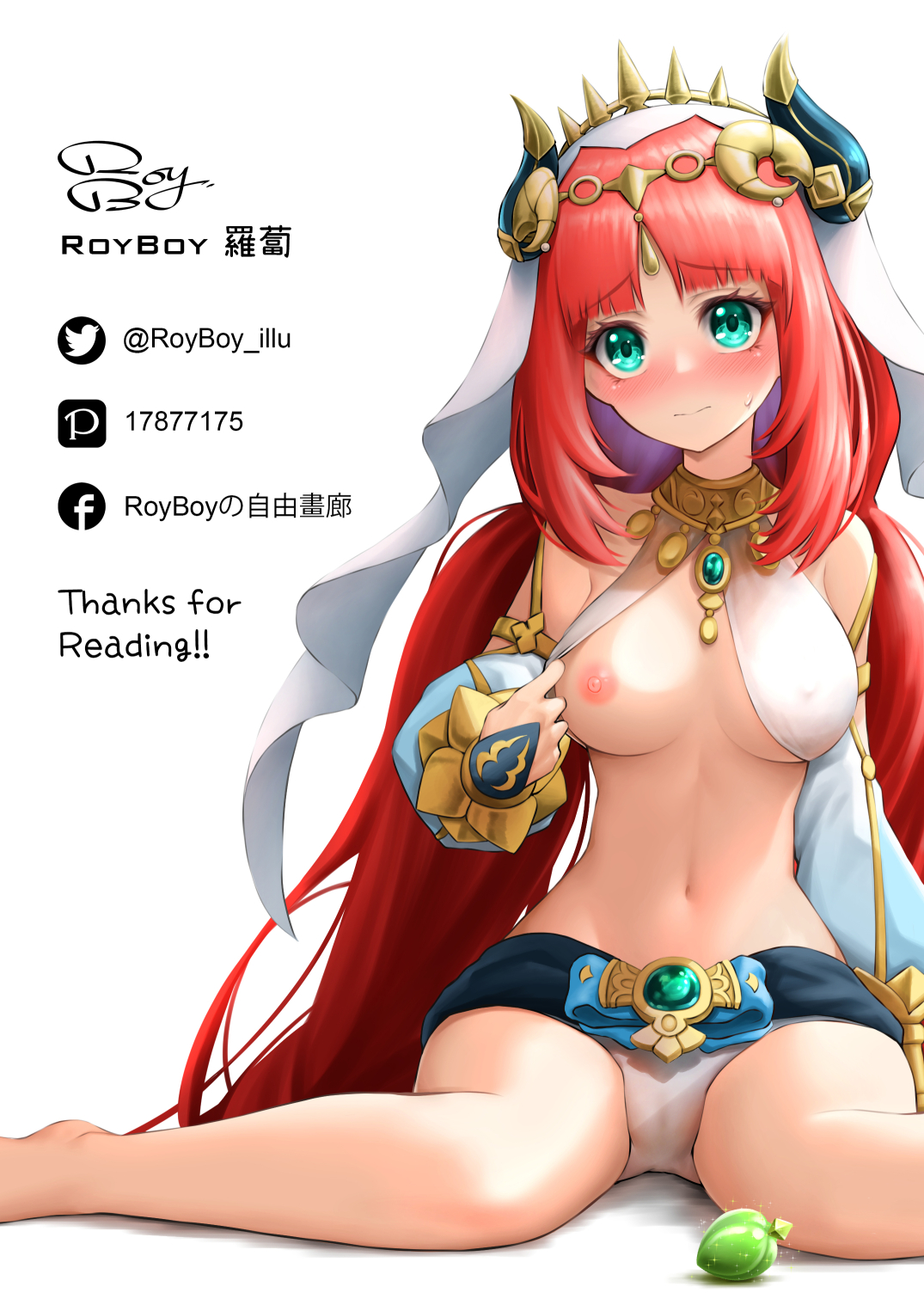 [RoyBoy羅蔔]妮綻放(ニィ開花)(原神)(中国語版)(無修正)_妮綻放-23