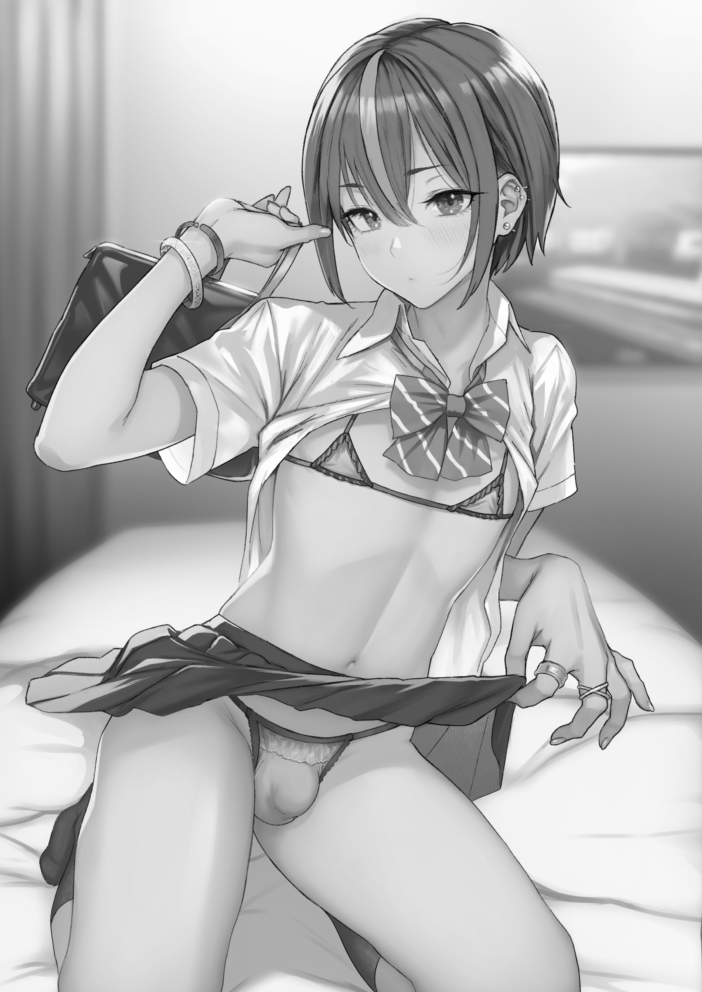[メメ屋 (メメ50)] オカネダイスキ 男の娘編 [瑞树汉化组] [無修正] [230804去码] [DL版]_02 