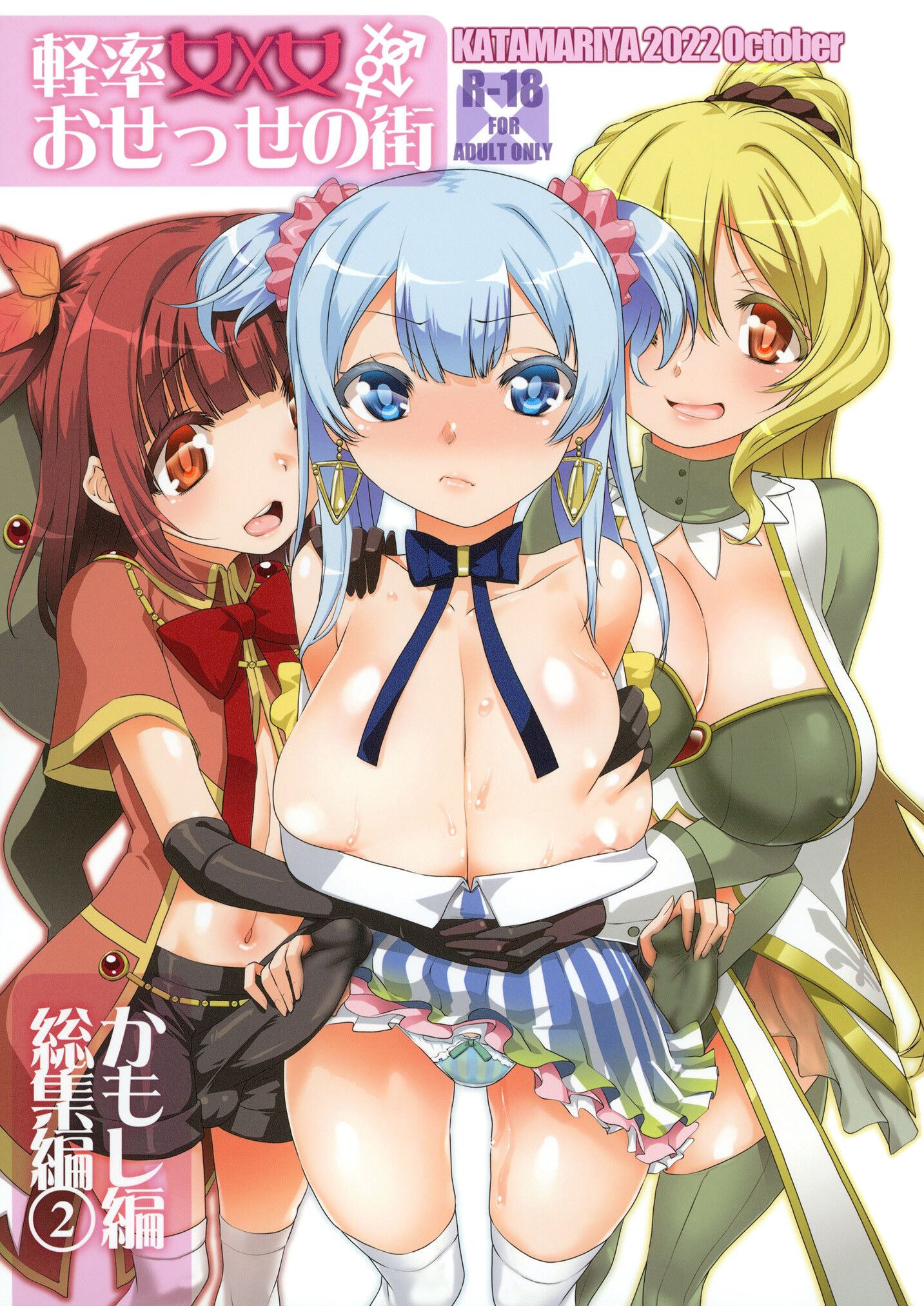 [かたまり屋 (しなま)] 軽率女ｘ女おせっせの街総集編2かもレ編 (マギアレコード 魔法少女まどか☆マギカ外伝) [DL版][中文翻译] - ACG168