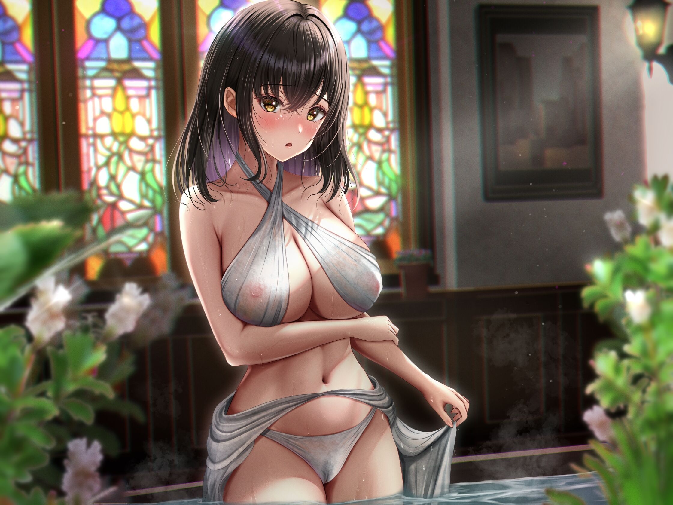 [聖華快楽書店 (かむにか)] 何も知らない黒髪聖女が悪徳司教におマンコを汚される話 [中国翻訳] - ACG168