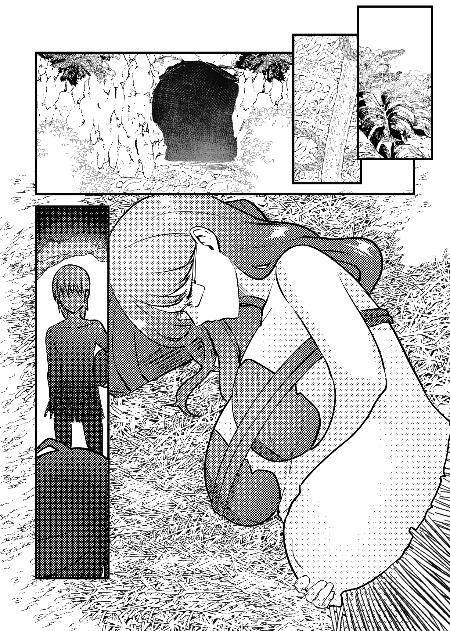 [マリアプラネット (片野ちか)] ママと息子が無人島でらぶらぶセックスする話 [中国翻訳]__ (27)