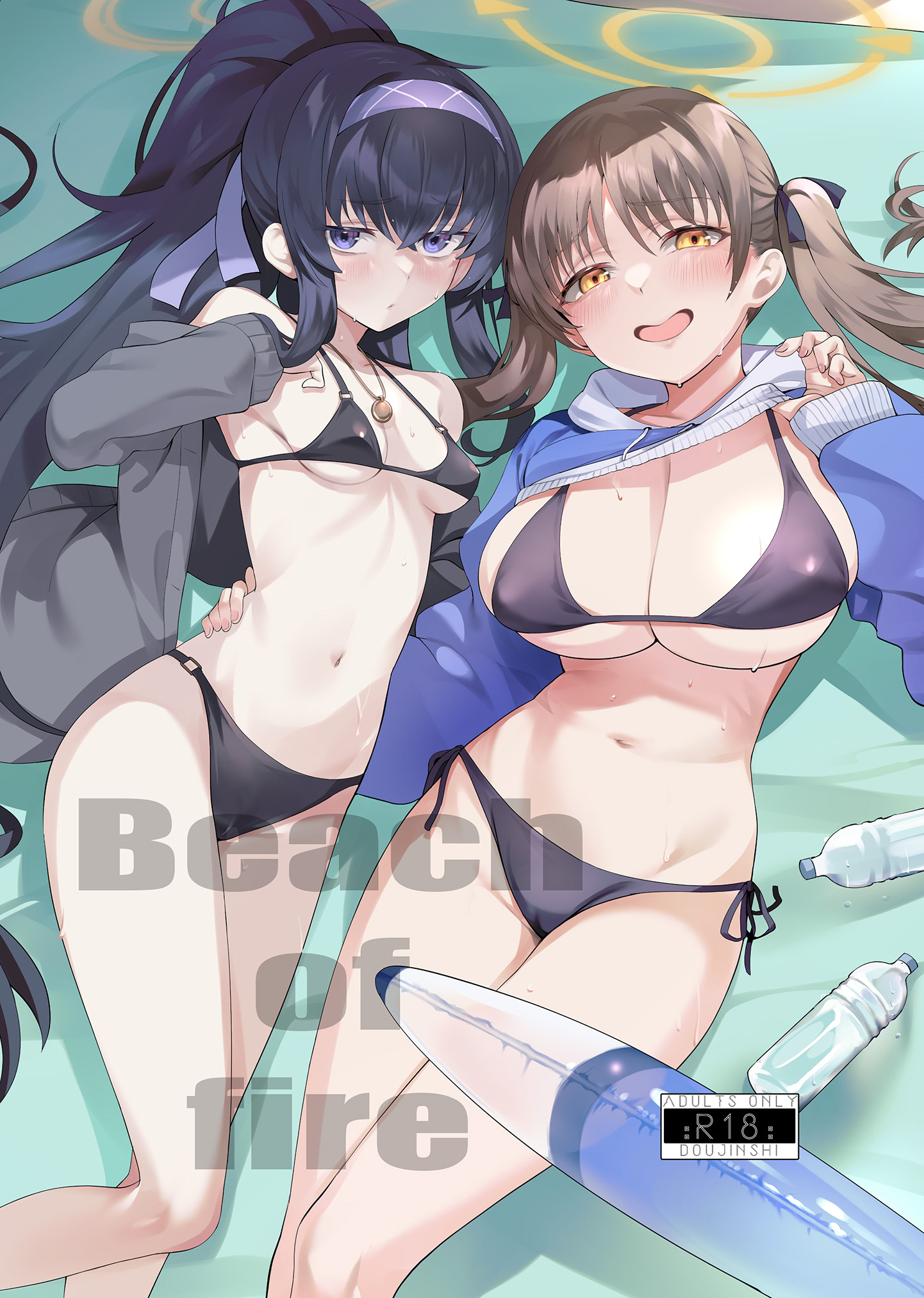 [LV426 (メカしゃれこうべ)] Beach of fire (ブルーアーカイブ) [白杨汉化组] [DL版] - ACG168