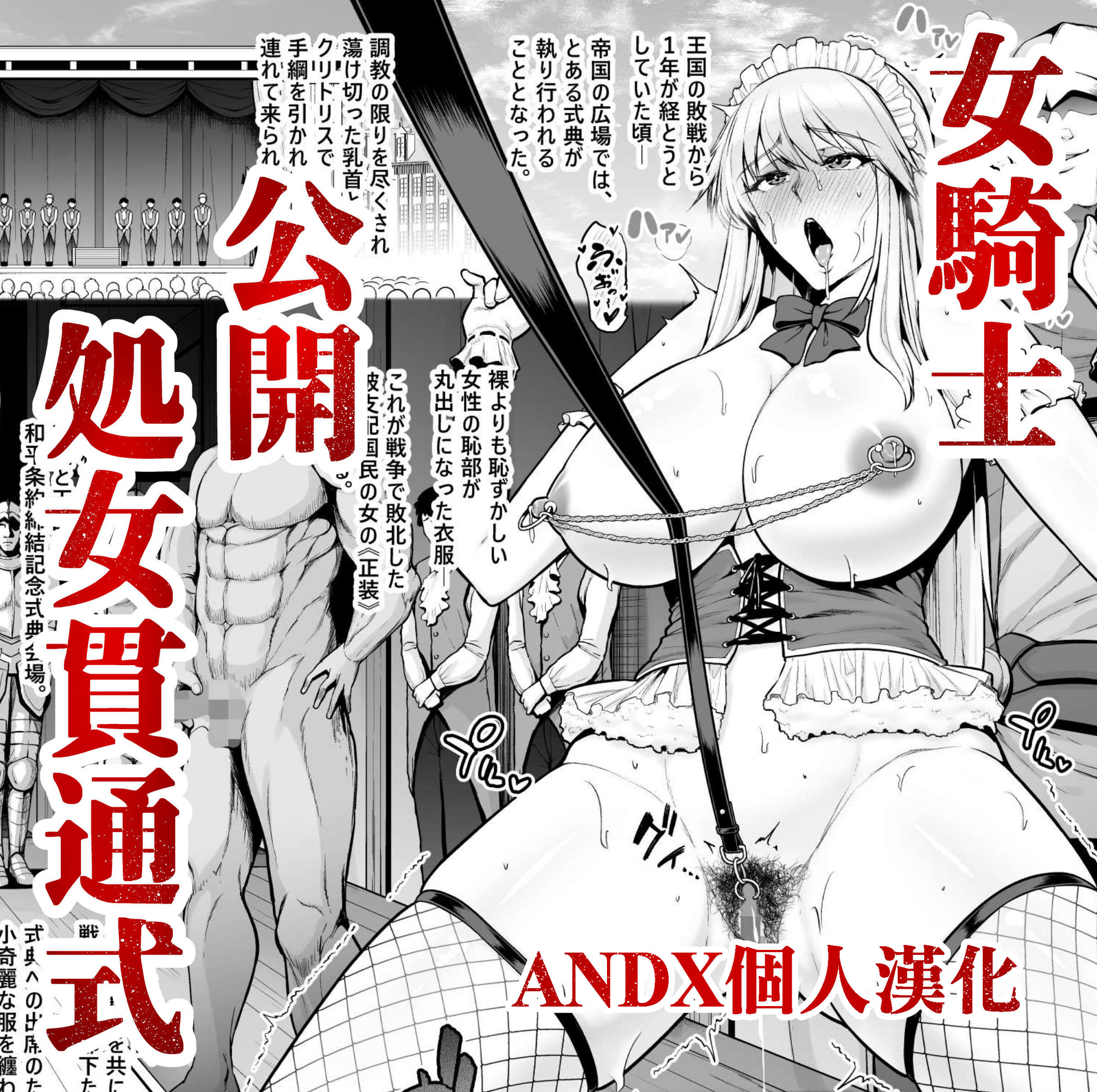 [せぶんがー] 敗戦国の女騎士、和平条約締結を祝し敵国兵に処女を捧げる [ANDX個人漢化] - ACG168