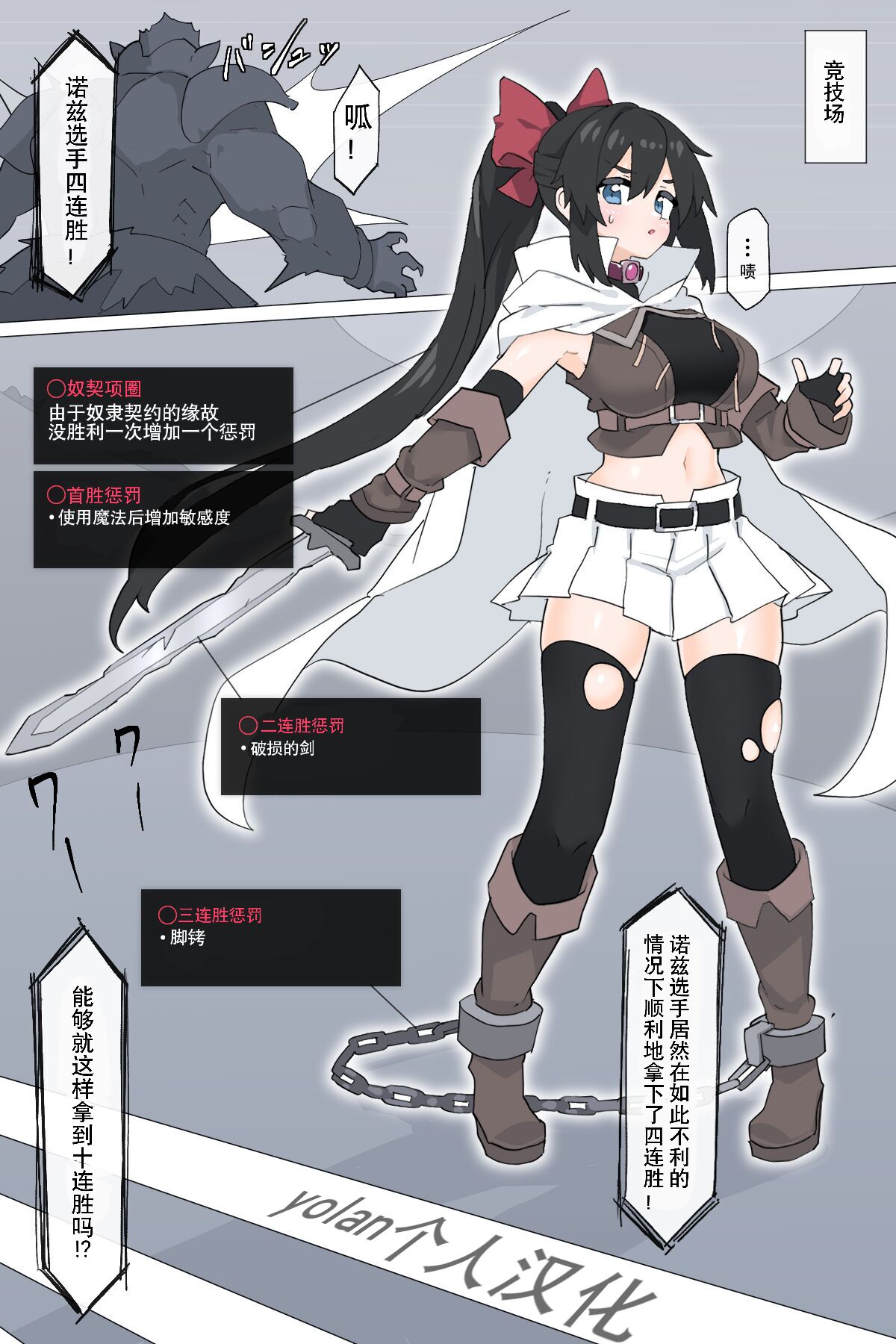 [リオレオリ] 闘技場で見世物にされる姫騎士【前編】 [yolan个人汉化] – ACG168