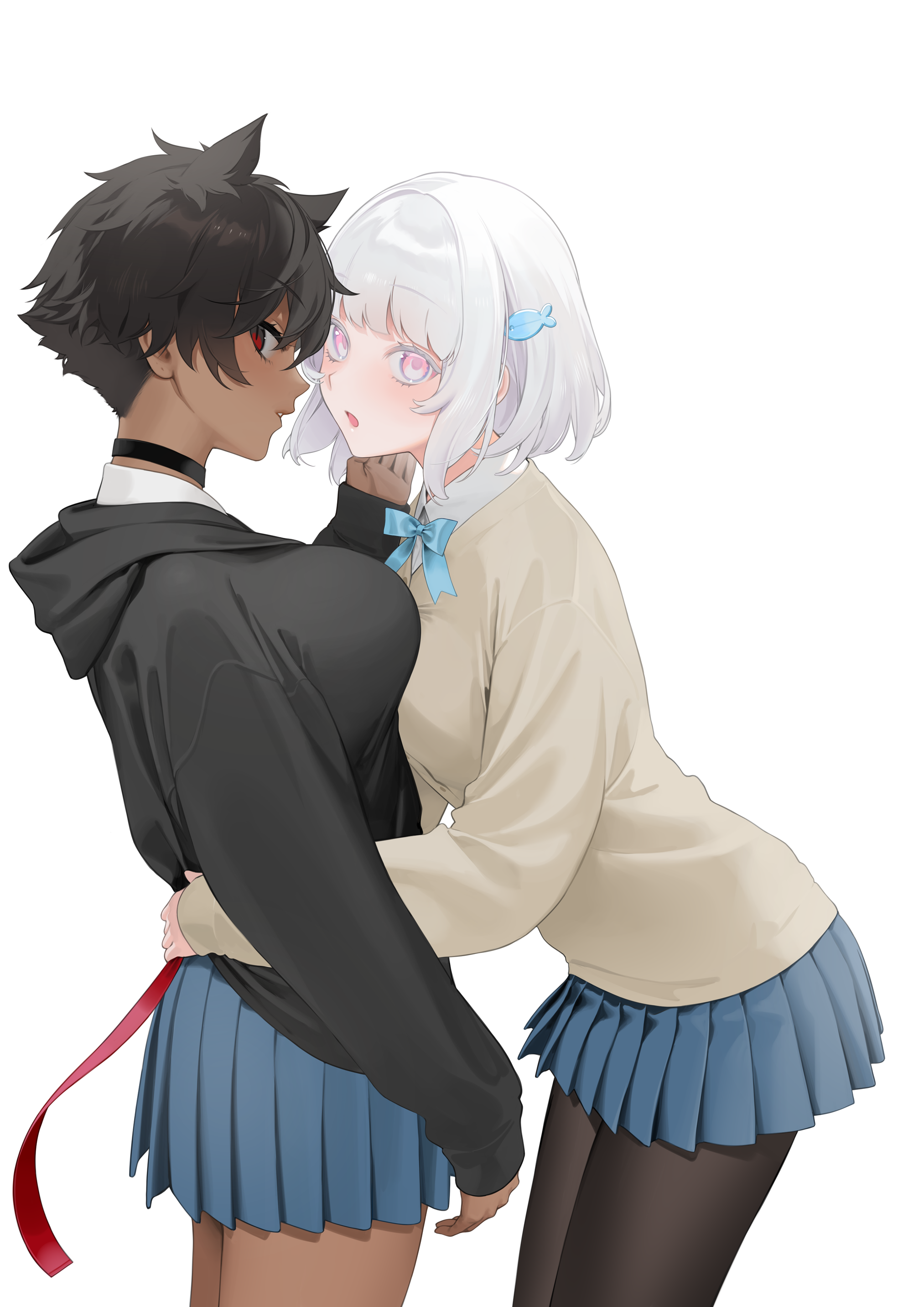 [んがむらさん (お久しぶり)] 百合絶対ちん負けさせたい割り込みおじさんとJK [无机咖啡酸个人汉化] - ACG168