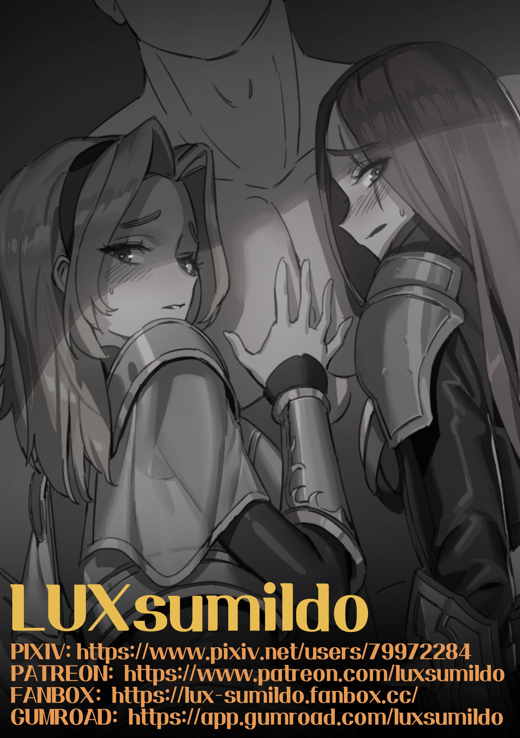 [LUXsumildo] 盖伦的母狗Ⅰ-Ⅱ 卡特琳娜&拉卡的双飞3P夜晚+性奴隶们！（英雄联盟同人H） [DL版][中国翻訳][無修正] – ACG168