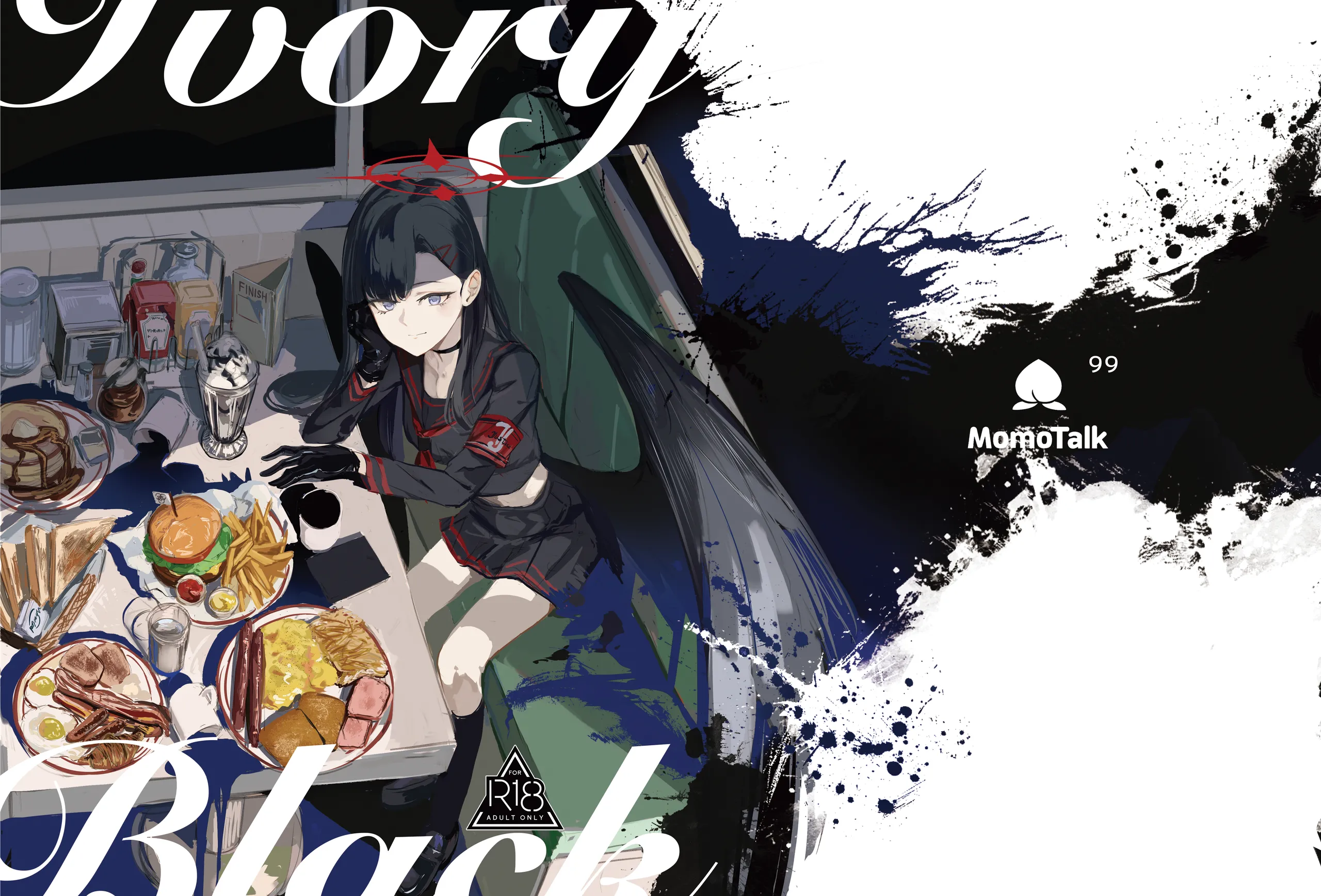 [角PLUS+ (角マイナス)] ivory black (Blue Archive) [白杨汉化组] [DL版] - ACG168