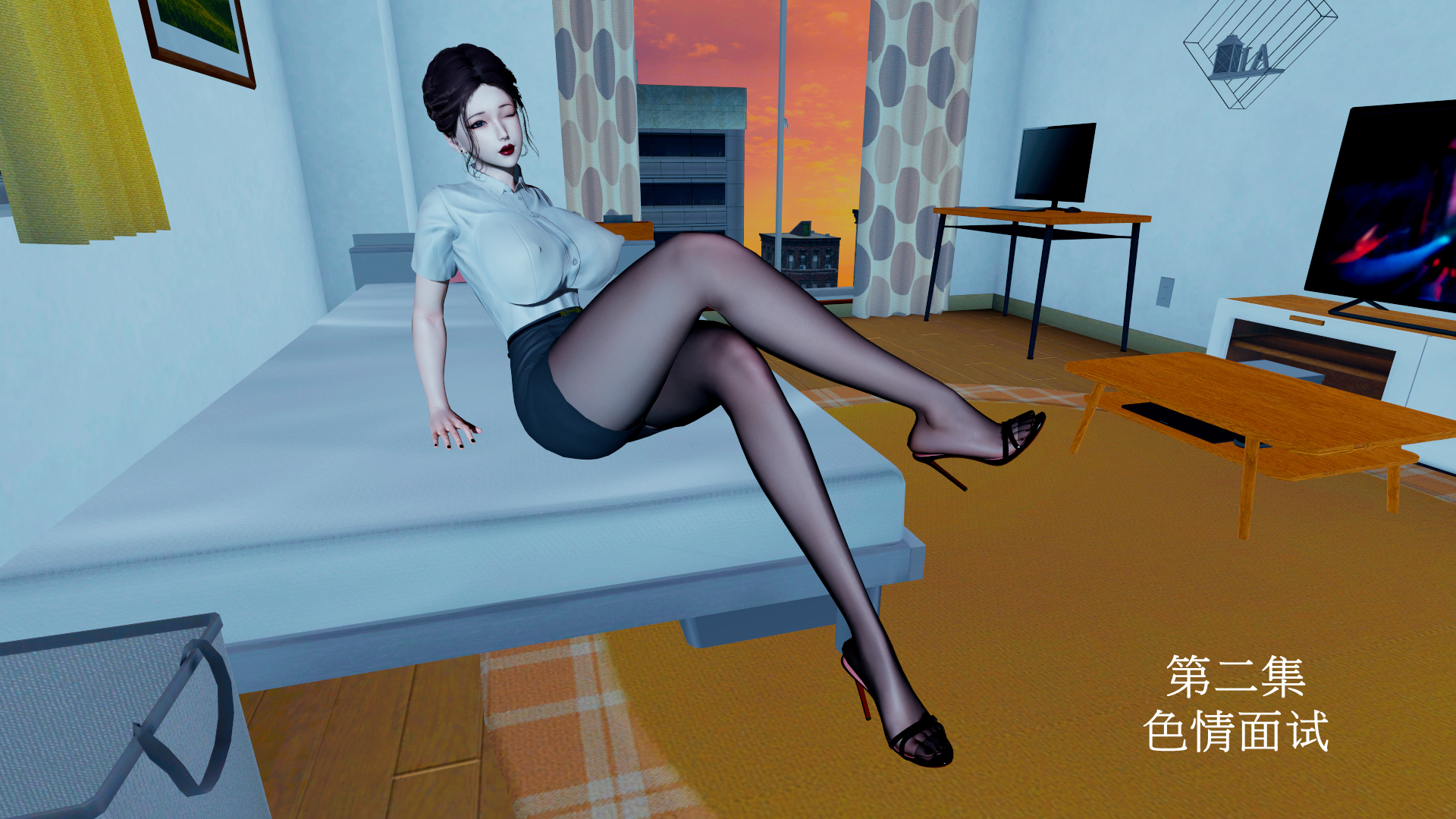 家有美母 02 [66P]-晚漫-共享AI国漫精致绘画AI高清视频